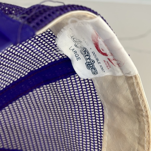 Vintage Pittsburgh Maulers USFL football AJD Snapback Trucker Hat - Picture 7 of 8